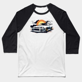 JDM GTR33 Baseball T-Shirt